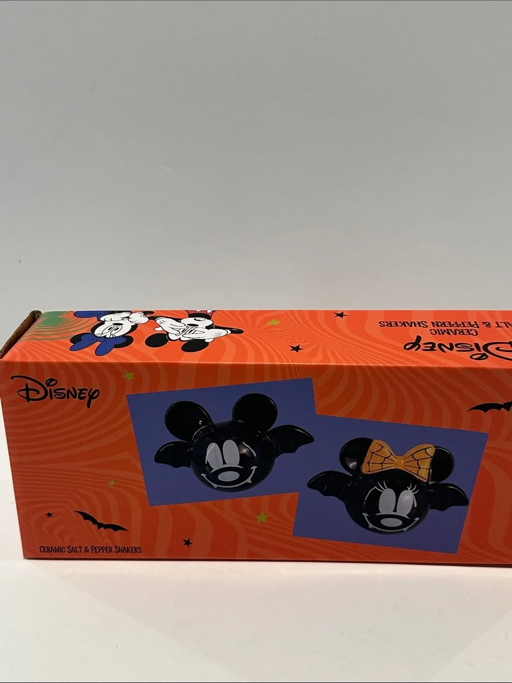 Disney Hand Painted Ceramic Salt & Pepper Shakers.